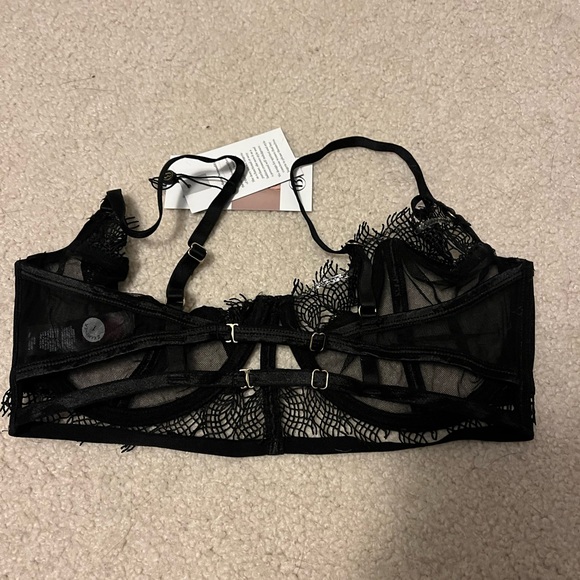 Sold Bluebella for VS Black Ellis Bra and Panty Set, Med/36DD NWT - Picture 8 of 10
